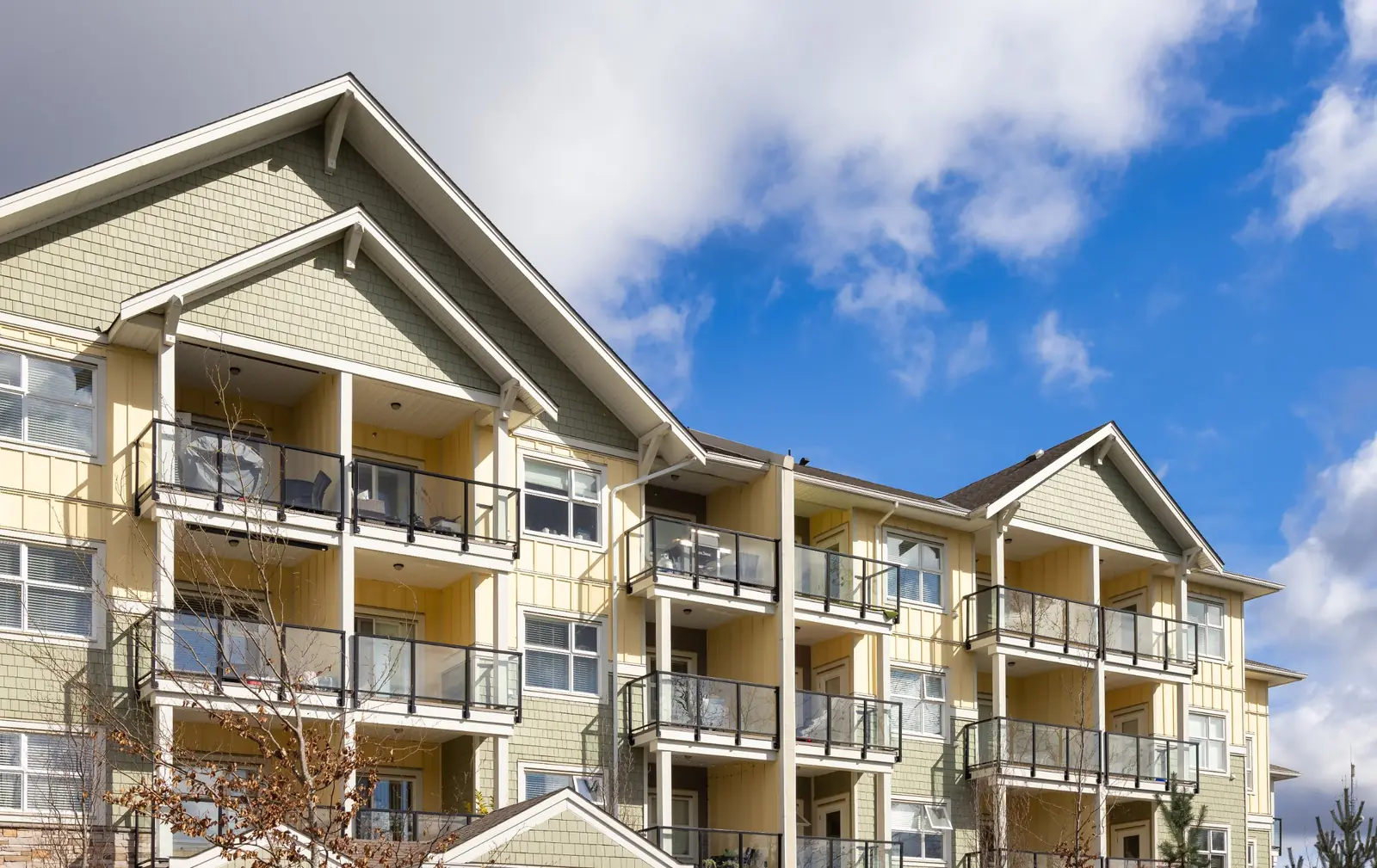 A senior living community building