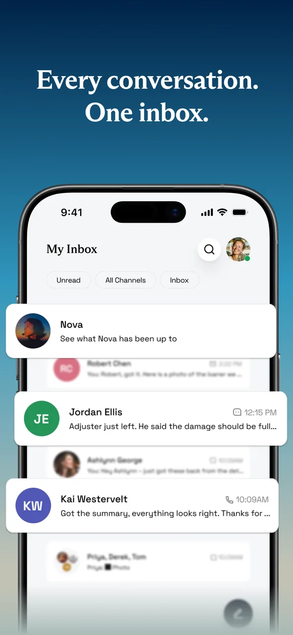 Nextiva on a phone