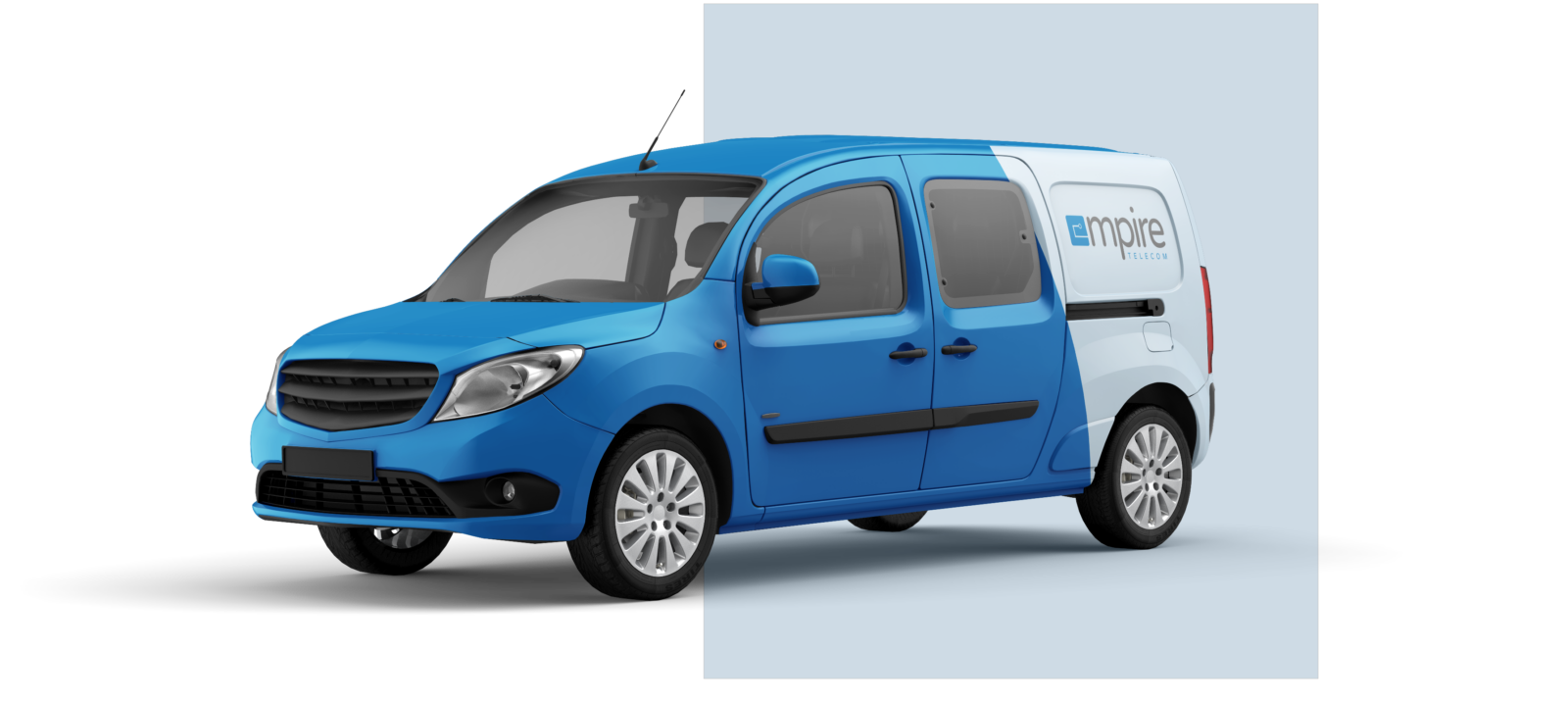 Empire technician van on site