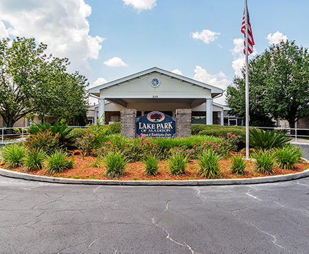 Senior living building