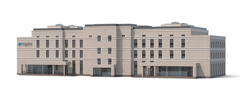 Hospital building