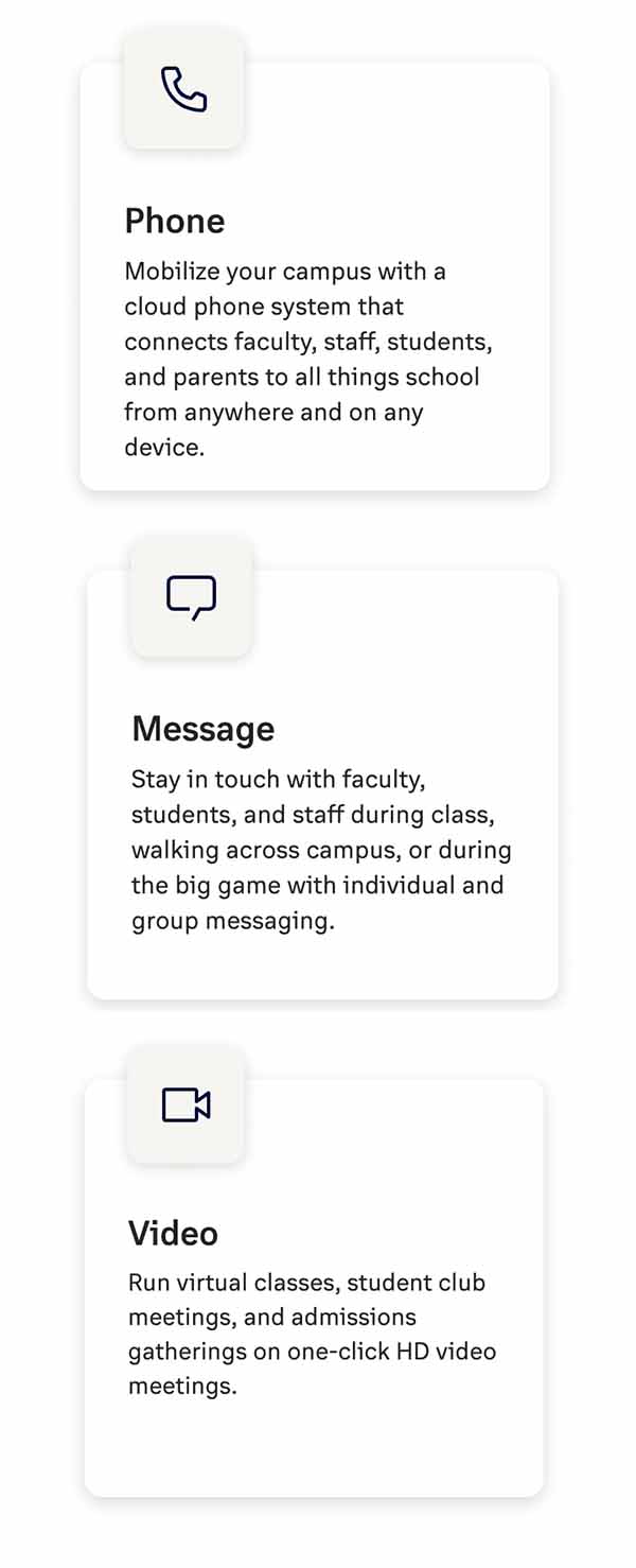 Students in a virtual classroom