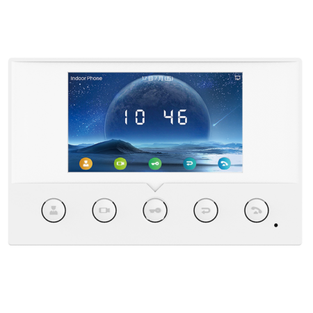 Fanvil I51W, IP Video Intercom 4.3″ Color Screen 5 Buttons