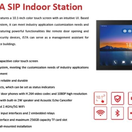 Fanvil I57A, IP Video Intercom Touchscreen Android