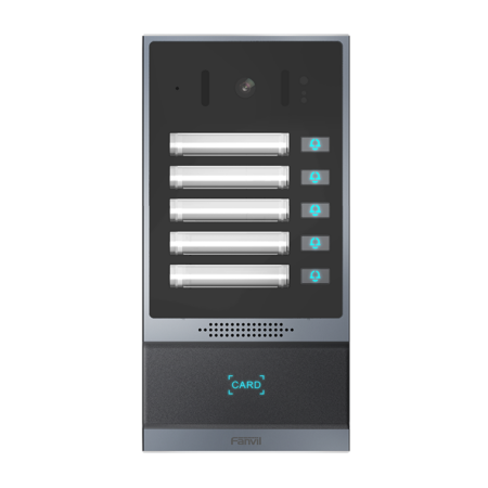 Fanvil I63, SIP Video Door Phone with 5 Buttons