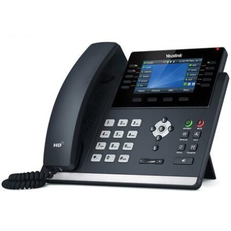 Yealink T46U, IP Phone HD PoE Color LCD 10 DSS Keys