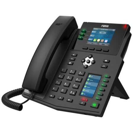 Fanvil X4U, IP Phone HD PoE 2.8″ Color Display 30 DSS Keys